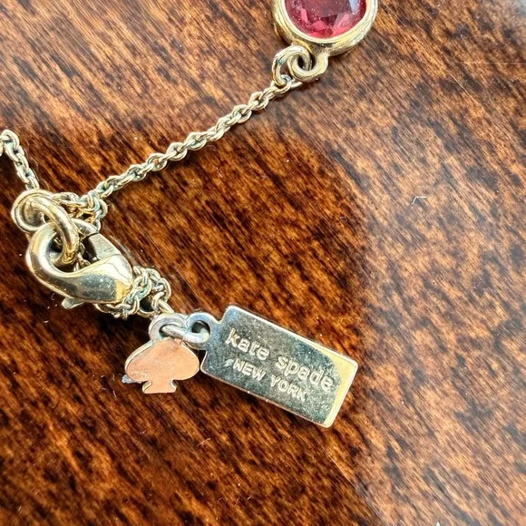 KATE SPADE Elegant Multi-Color Gemstone Necklace - Picture 4 of 6